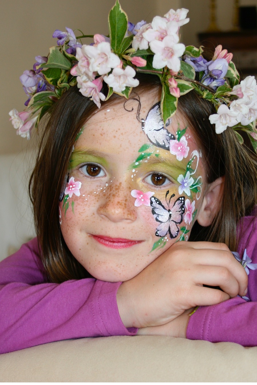 Fairy face painting