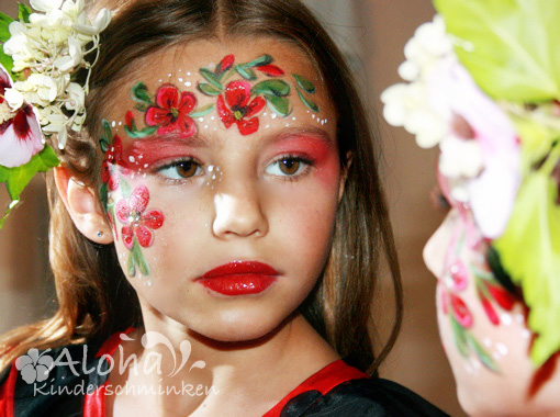 Creative carnival face art with colourful design